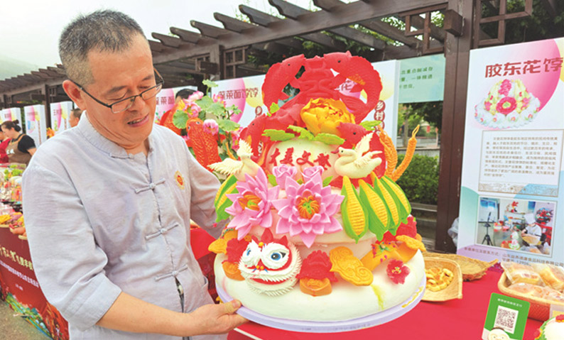 曬出鄉村好“豐”景——2024年中國農民豐收節山東主場活動側記